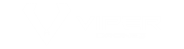 Viper Drones Logo White Version
