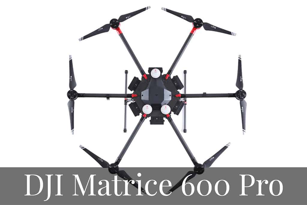 dji matrice 600 pro top professional drone