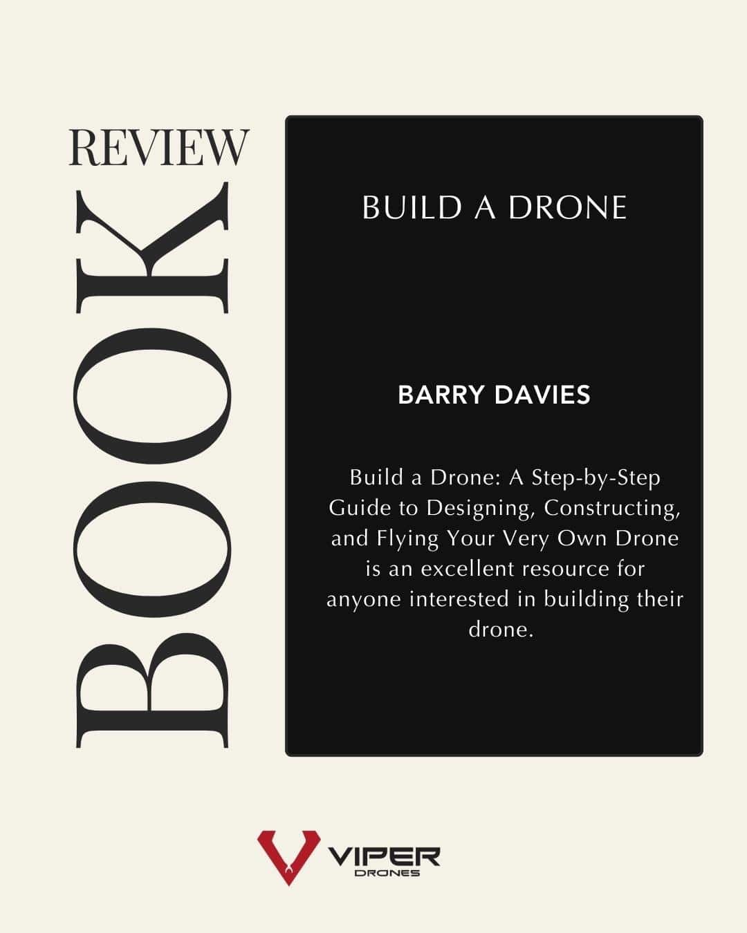 build a drone book review text