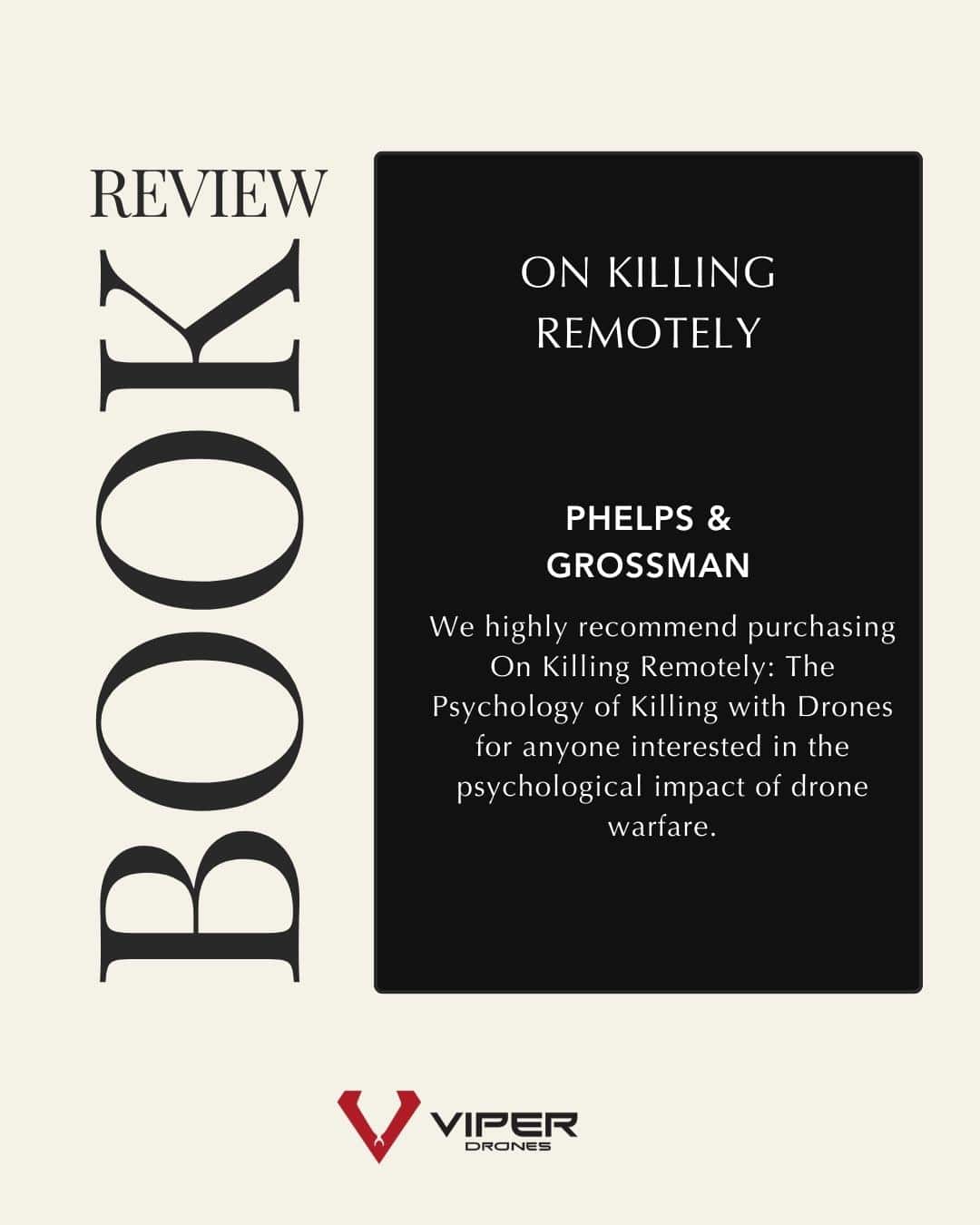 on killing remotely book review text